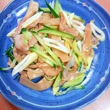 メンマと野菜の和え物